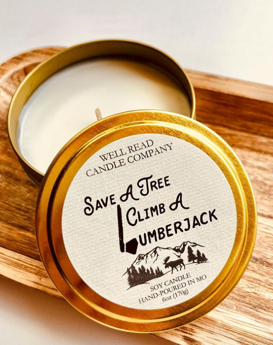 Lumberjack Candle